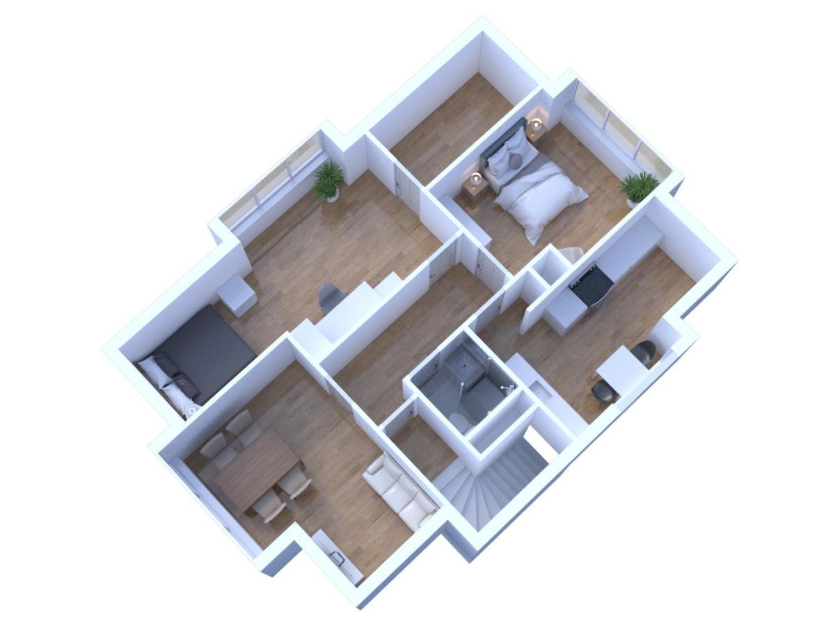 Schoenes City-Apartment Mit 2 Schlafzimmer, Parkplatz, Ruhig Und Hell, D46-Dg أولدنبورغ المظهر الخارجي الصورة